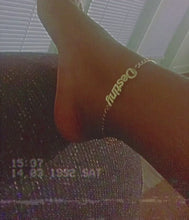 Load and play video in Gallery viewer, Custom Name Anklet ♡
