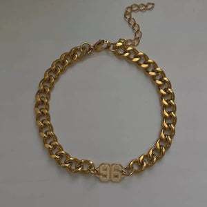 Varsity Style Year Anklet