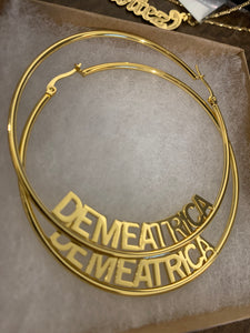 Block Name Plate Hoops