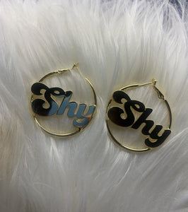 Custom Nameplate Hoops