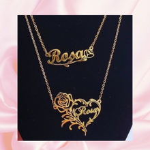 Load image into Gallery viewer, Rose 🌹 Custom Necklace
