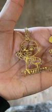 Load image into Gallery viewer, Kids Cartoon Nameplate Necklace ♡
