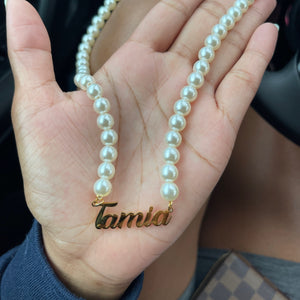 20 Pearls Custom Necklace 💗💚