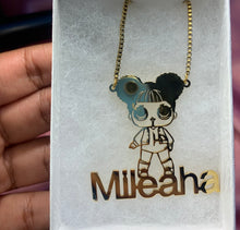 Load image into Gallery viewer, Kids Cartoon Nameplate Necklace ♡
