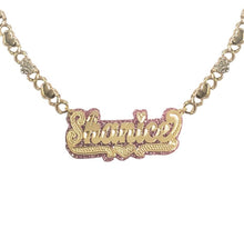 Load image into Gallery viewer, XOXO Glitz Custom Nameplate💗
