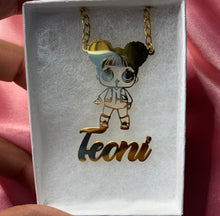 Load image into Gallery viewer, Kids Cartoon Nameplate Necklace ♡
