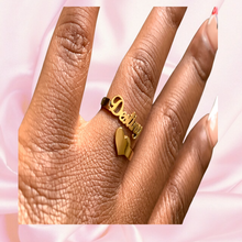 Load image into Gallery viewer, Custom Heart Ring 💗
