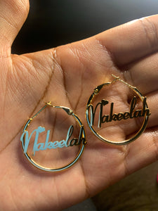 Custom Nameplate Hoops